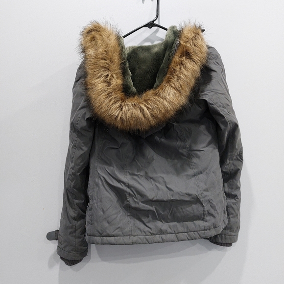 Aritzia TNA Grey Vail Parka Jacket Size XS - Picture 7 of 7